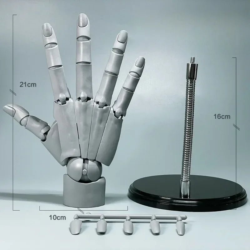 Flexible Artistic Poseable Hand Model Figure