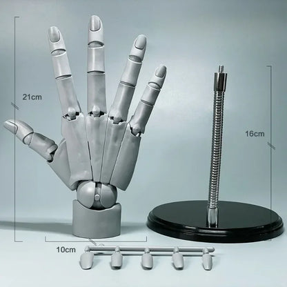 Flexible Artistic Poseable Hand Model Figure