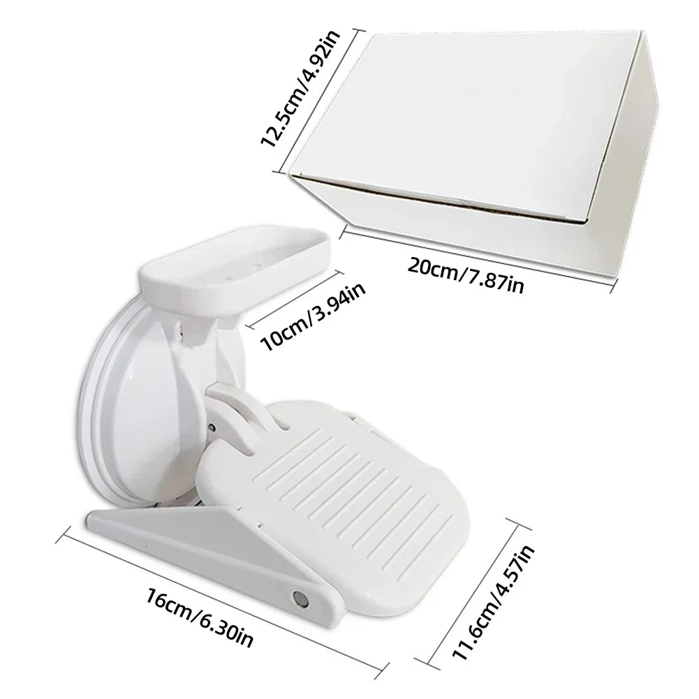 Contoured Shower Foot Rest for Pedicure
