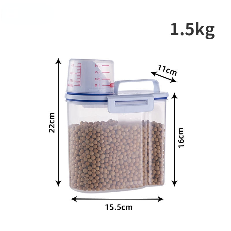 Fresh Pet Food Keeper Measuring Cup