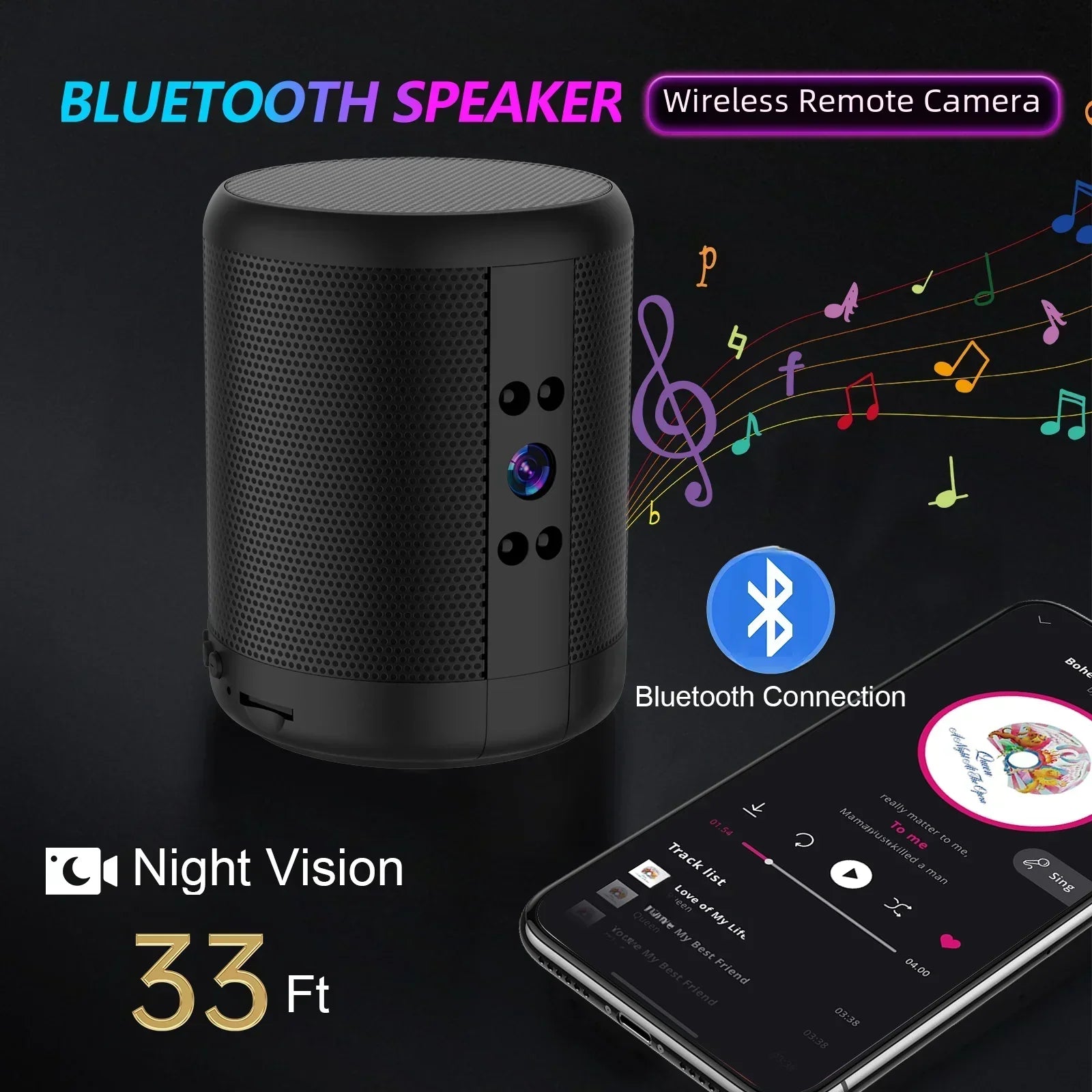 Wireless Home Security Night Vision IP Camera - Yeezlab