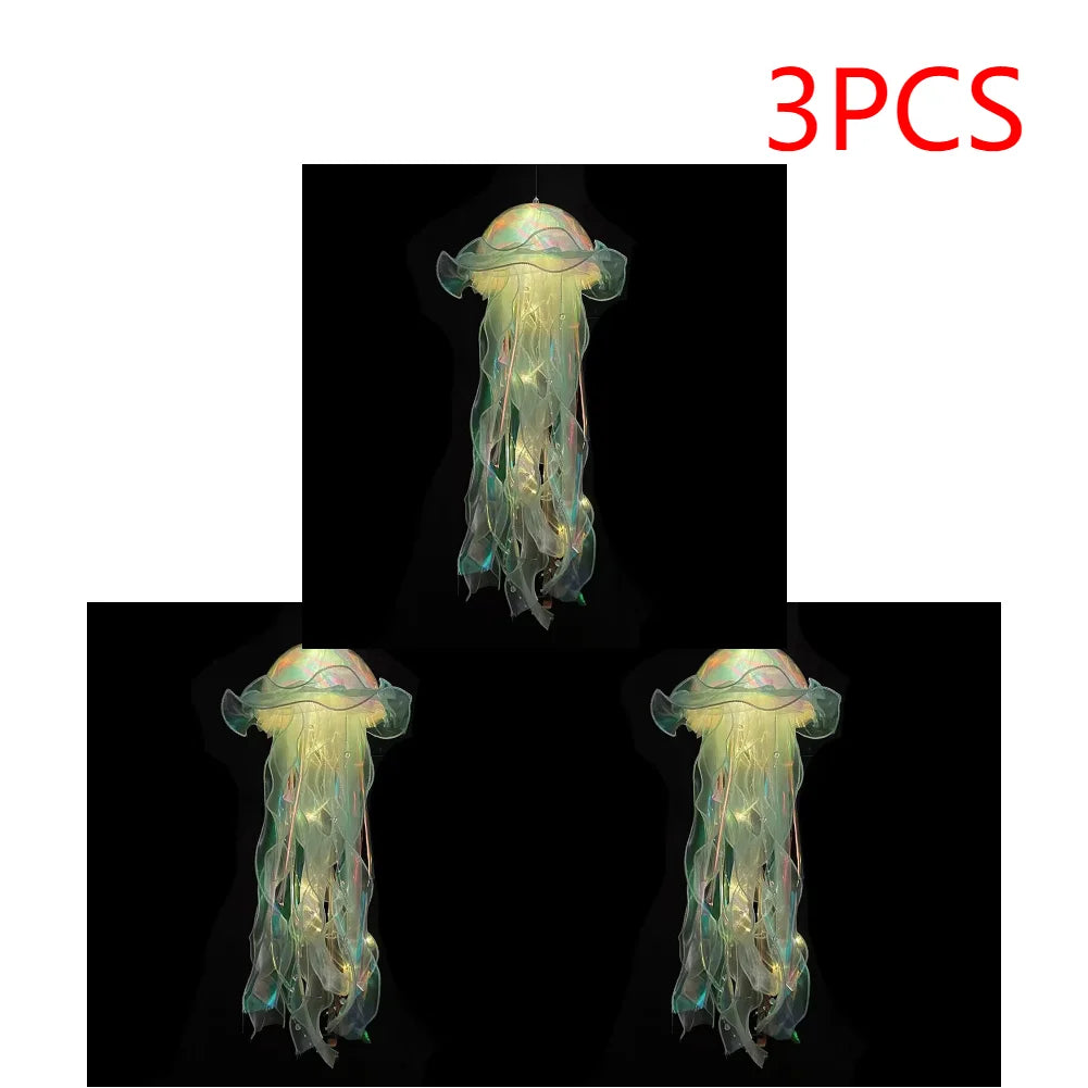 Beautiful Ocean Jellyfish Table Lamp