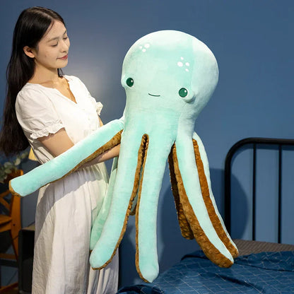 Colorful Octopus Soft Cuddly Plush Toy