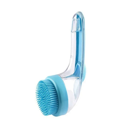Gentle Pet Shower Massage Brush Cleaner