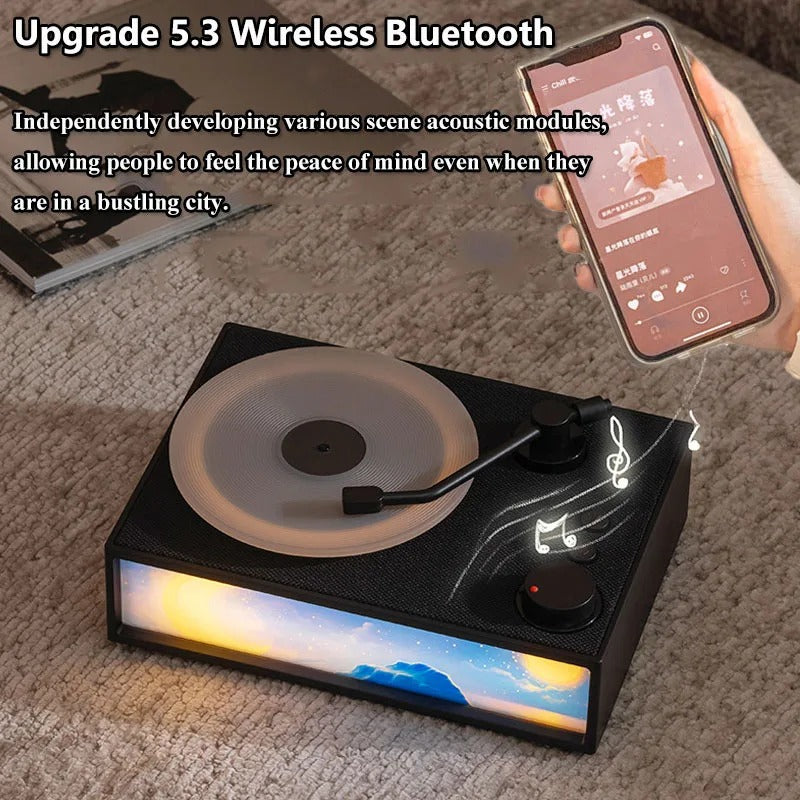 Portable LED Bluetooth Speaker with Aroma Diffuser