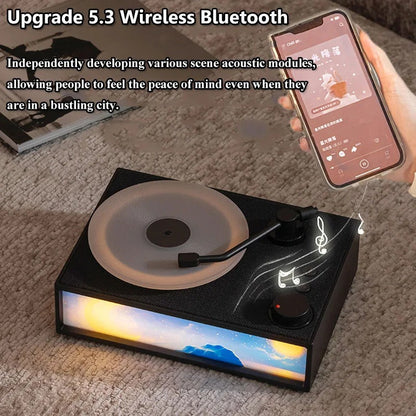 Portable LED Bluetooth Speaker with Aroma Diffuser