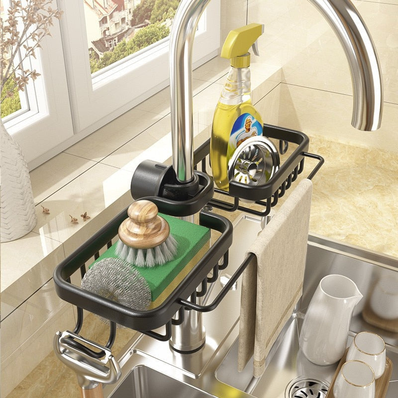Modern Bathroom Sink Storage Organizer