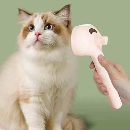 Pet Grooming Spray Brush for Fresh Coat