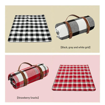 Waterproof Compact Outdoor Blanket with Handle Strap