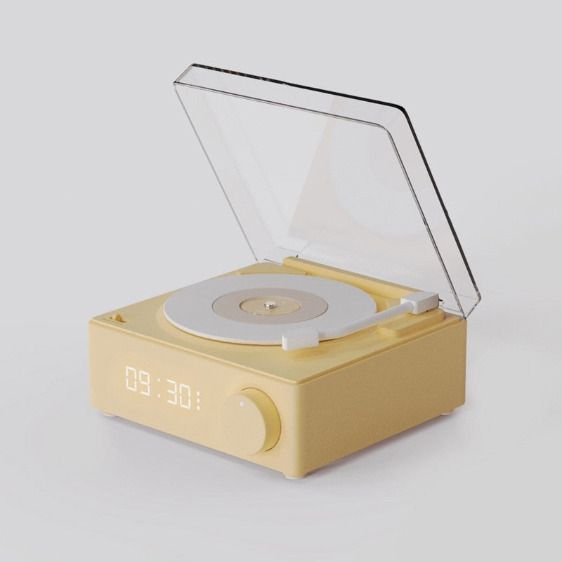 Retro Style Portable Vinyl Record Player Speaker