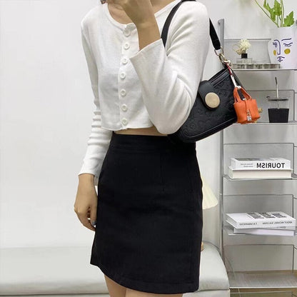 Leather Fashion Phone Airpods Pouch