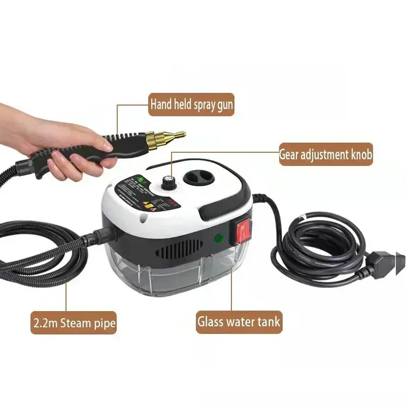 Powerful Portable Steam Cleaning Gun