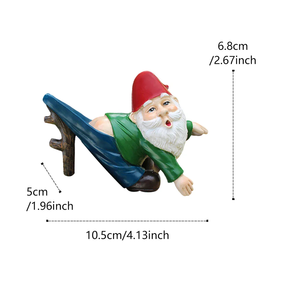 Quirky Garden Gnome Planter with Pants