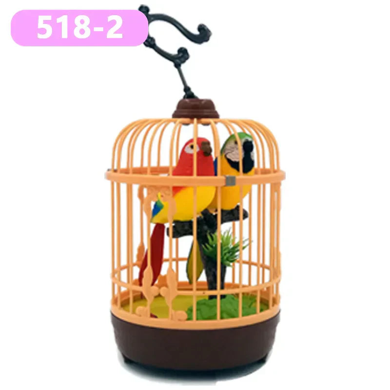 Colorful Musical Bird Figurine