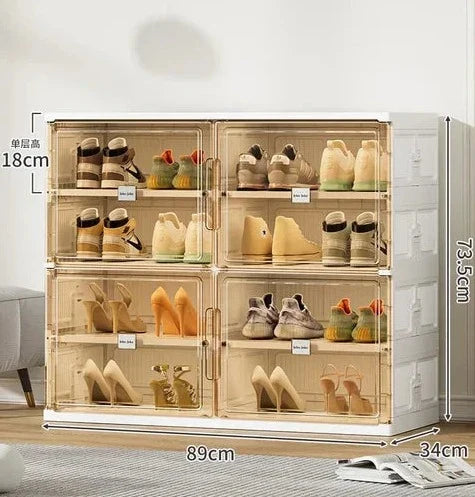 Compact Shoe Storage Rack