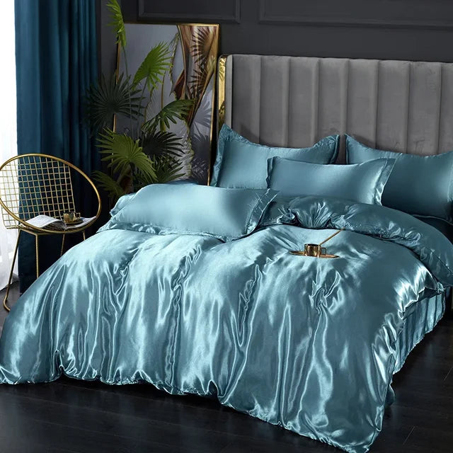 Soft Satin Bed Sheet Set - Yeezlab