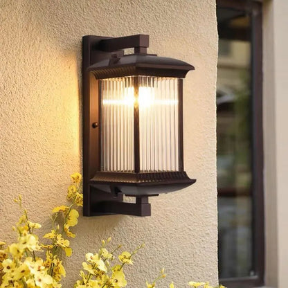 Waterproof Outdoor Metal Wall Lamp for Garden and Patio