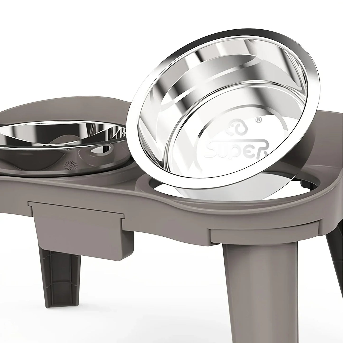 Easy Clean Pet Food Bowl for Healthy Eating Dogs