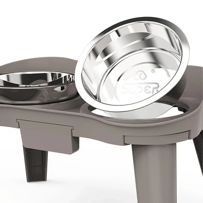 Easy Clean Pet Food Bowl for Healthy Eating Dogs