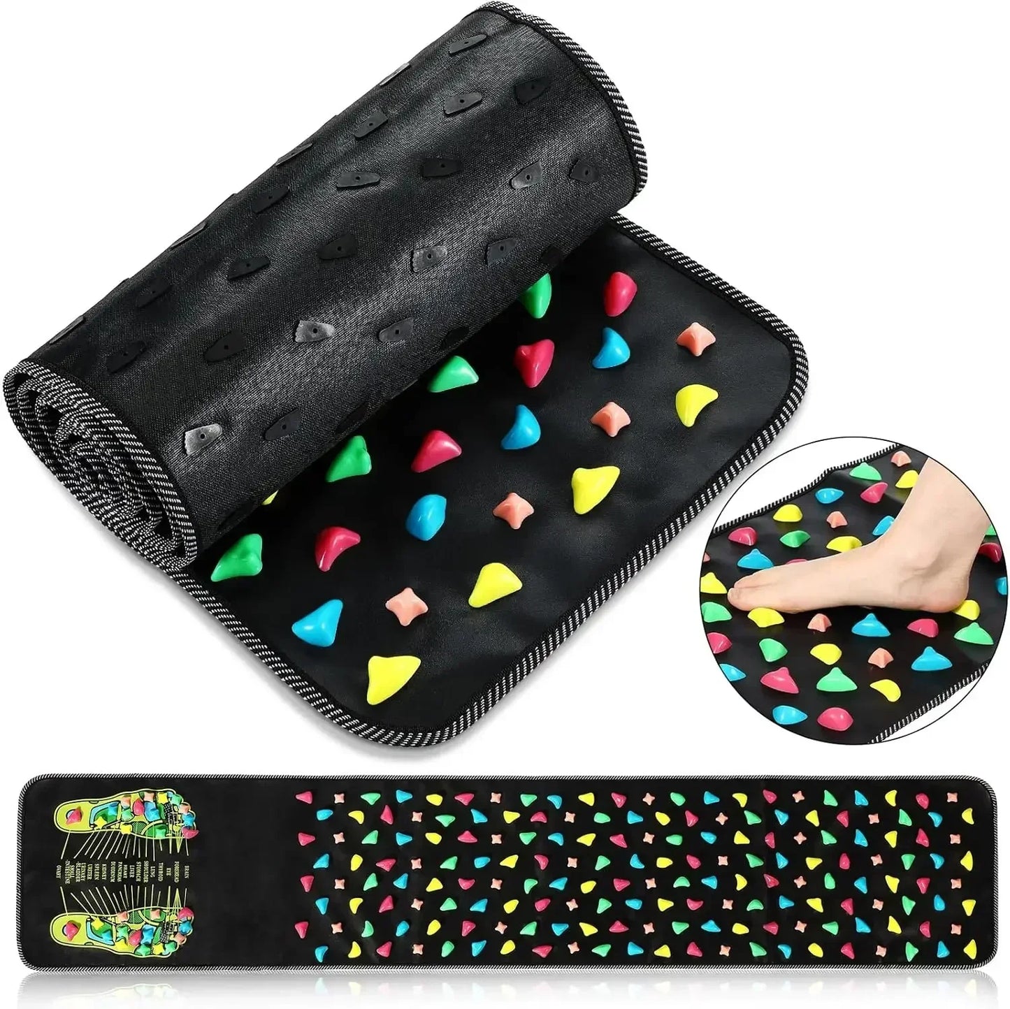 Advanced Full Body Acupressure Foot Massager Mat - Yeezlab