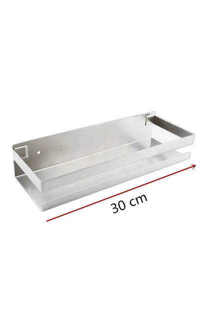 Sleek Wall Mounted Black Shelves