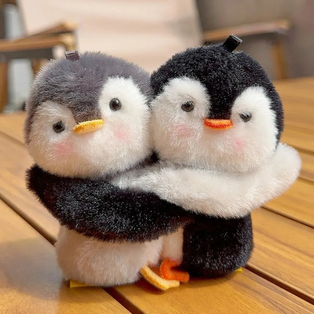 Cuddly Animal Hug Keychain Plush Toys