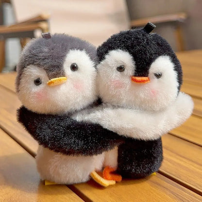 Cuddly Animal Hug Keychain Plush Toys