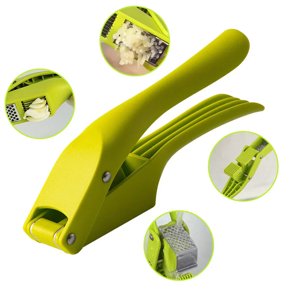 Easy Garlic Press Slicer Kitchen Tool