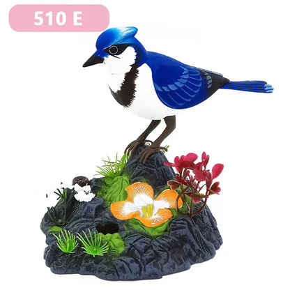Colorful Musical Bird Figurine