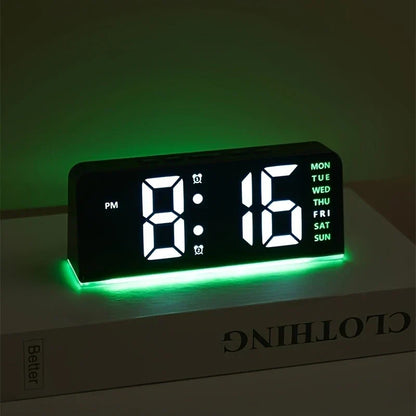 Contemporary LED Digital Nightlight Alarm Clock