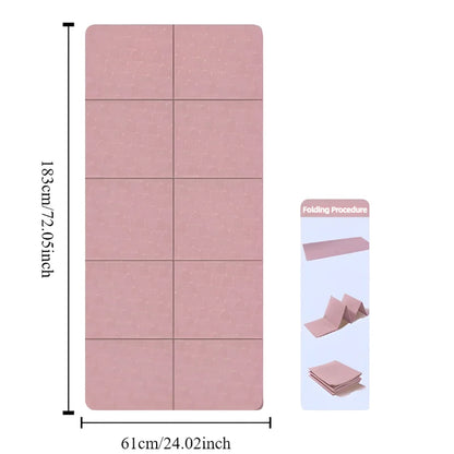 Yeezlab Ultra Thin Foldable Yoga Mat