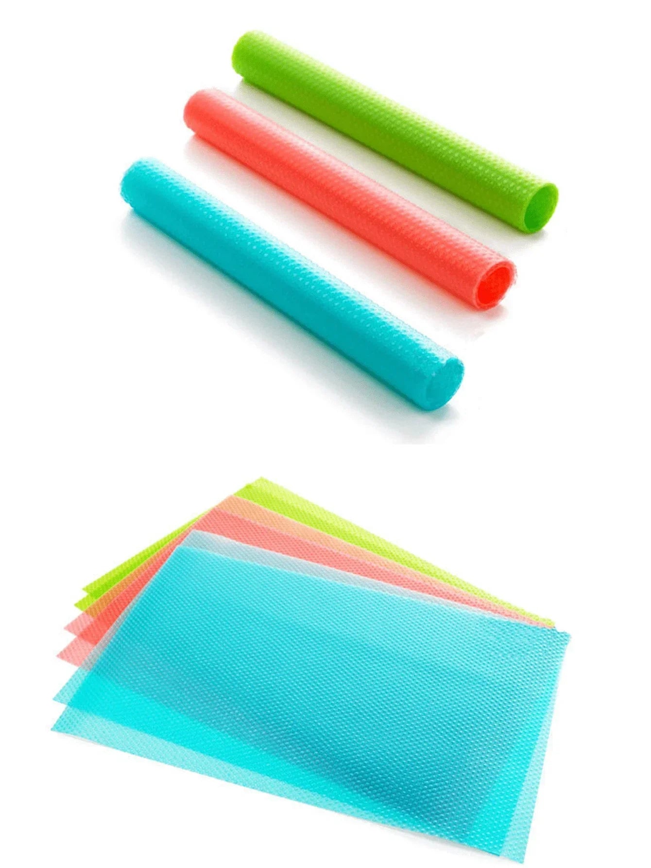 Fridge Shelf Liners | Non-Slip BPA-Free Mats