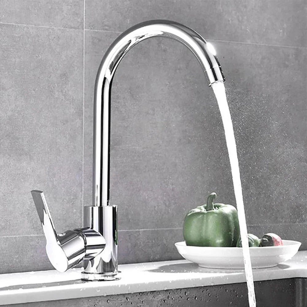 Premium Chrome Kitchen Sink Faucet