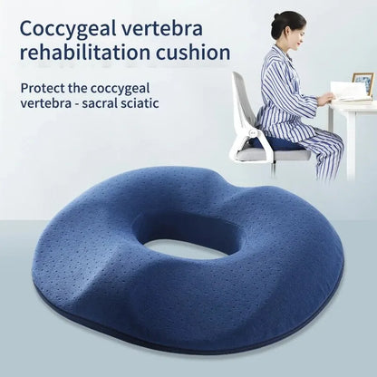 Comfortable Memory Foam Seat Cushion for Back Relief - Yeezlab