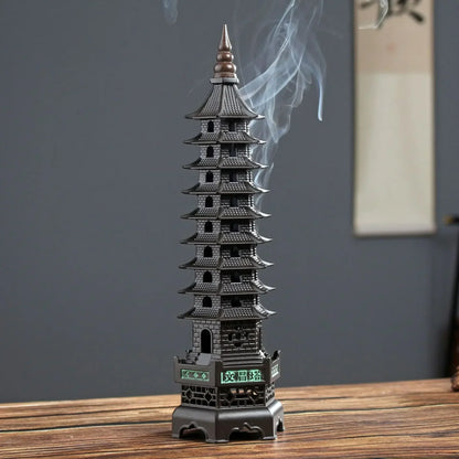 Calming Tower Incense Burner for Home Decor - Yeezlab