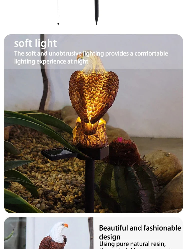 Outdoor Solar Powered Garden Lamp LED Light