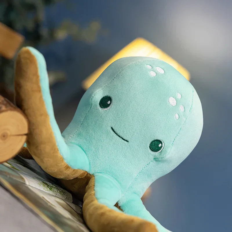 Colorful Octopus Soft Cuddly Plush Toy