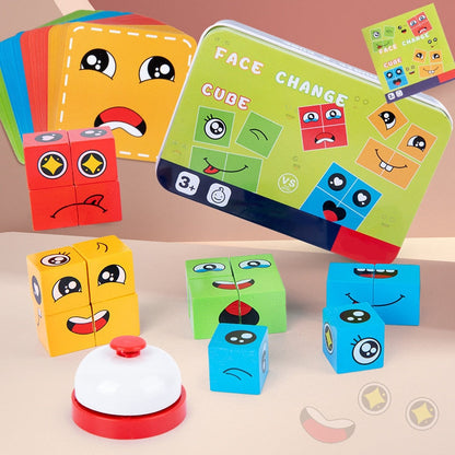 Educational Wooden Puzzle Block Toy