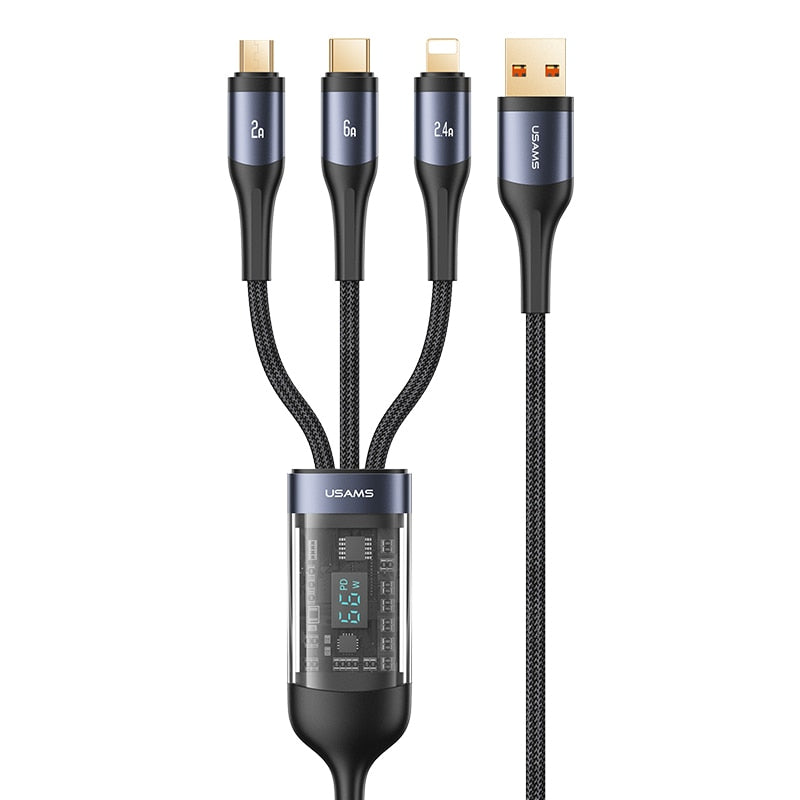 Fast 3in1 USB Charging Data Cable - Yeezlab
