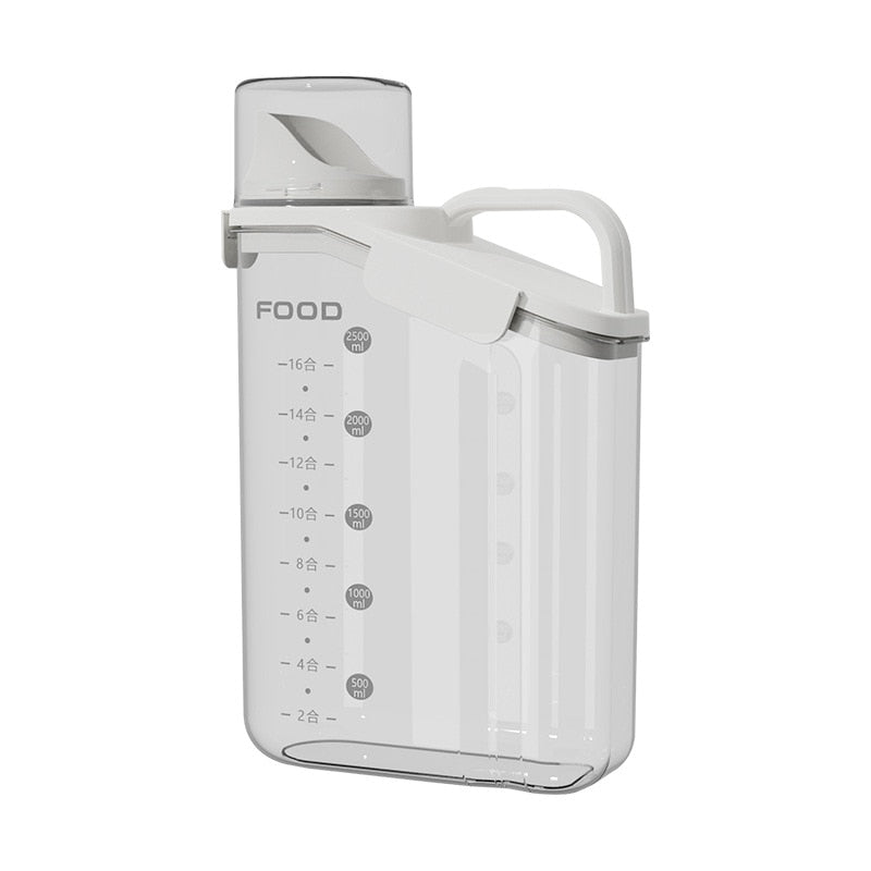 Clear Kitchen Measuring Food Container