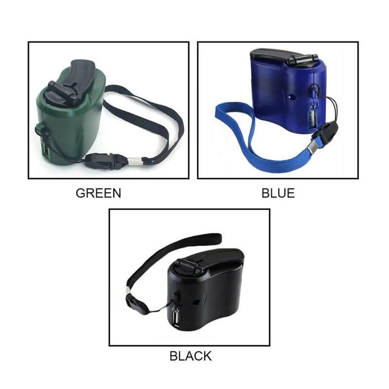 Compact Emergency Power Bank with USB and LED Light