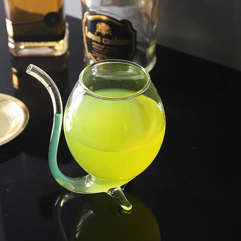 Luxury Curved Designer Cocktail Glass