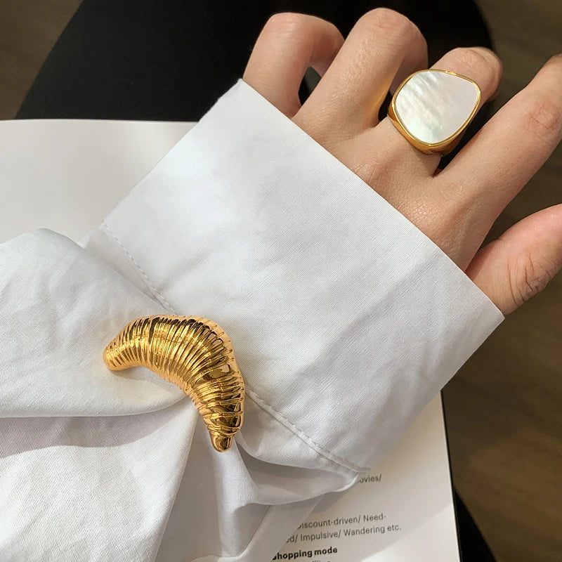 Timeless Pastry Shaped Pin Brooch