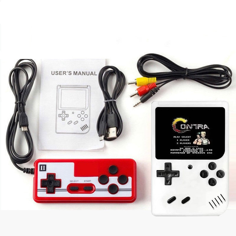 Portable Retro Game Console with 400 Classic Games