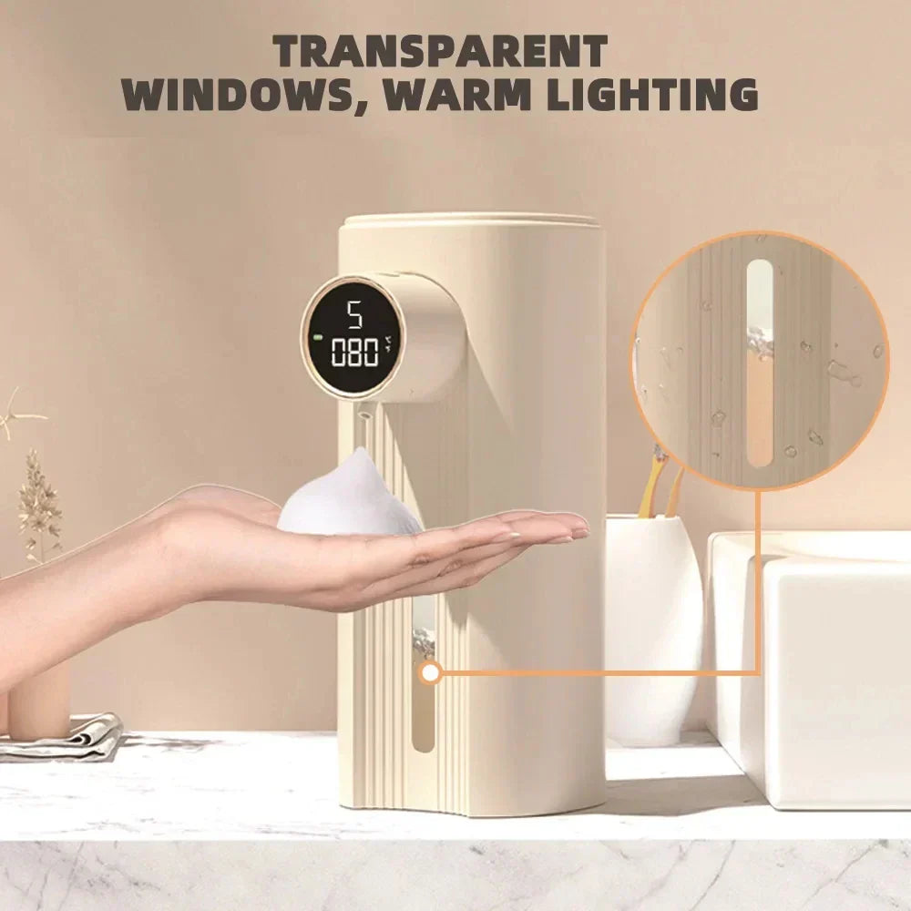 Touchless Automatic Foam Soap Dispenser with LED Display