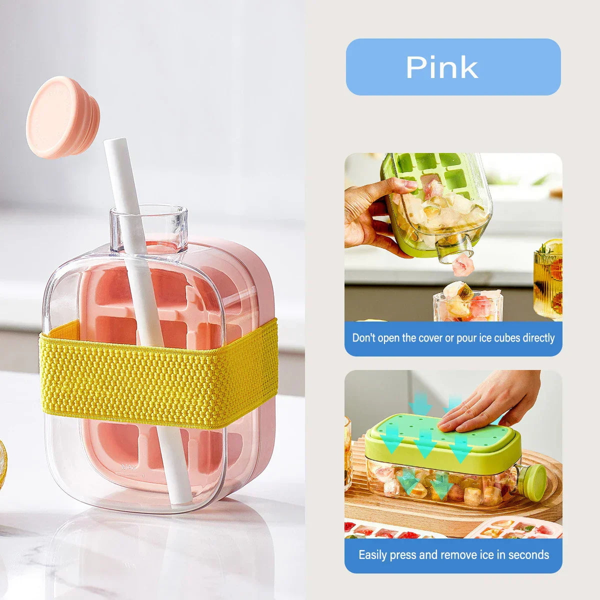 Easy Use Instant Ice Water Bottle - Yeezlab