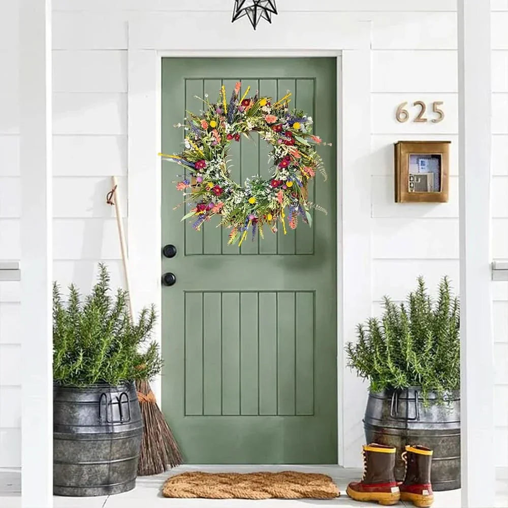 Beautiful Floral Wreath for Home Decor