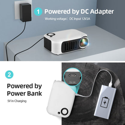 Compact Home HD Movie Projector