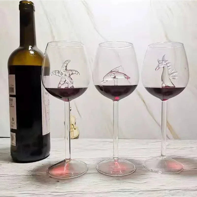 Ocean Life Dolphin Seahorse Glasses