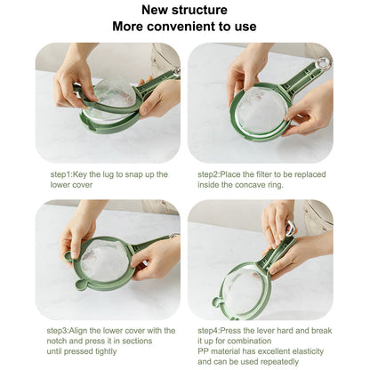 Collapsible Silicone Kitchen Strainer